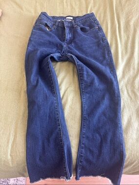 Lemon Men's Straight Leg Dark Blue Jeans